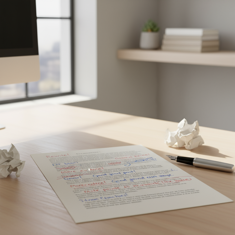 Cognitive Writer's Block: How Perfectionism and Premature Editing Kill Creative Flow